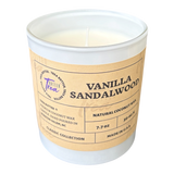 "VANILLA SANDALWOOD" - Coconut Wax Candle (Copy)